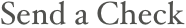 Send a Check